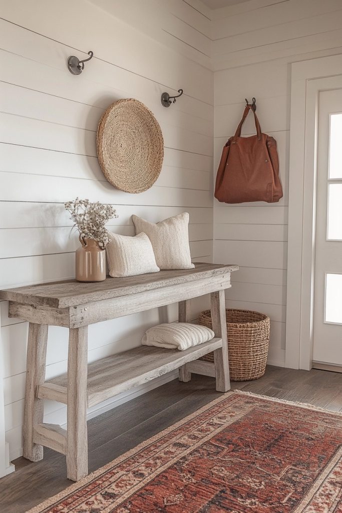 Welcoming Modern Farmhouse Entryway