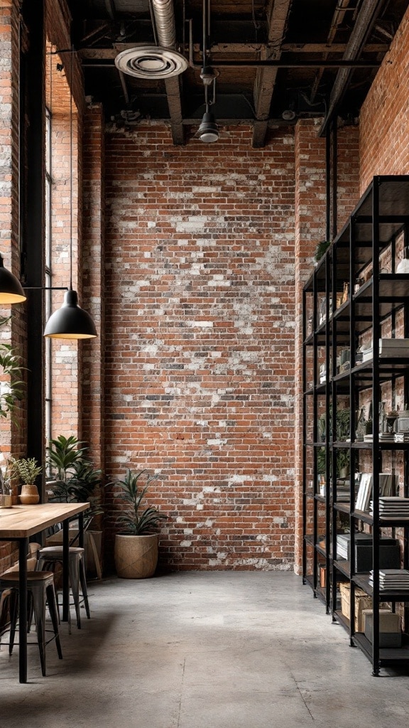 Industrial Chic Workspace