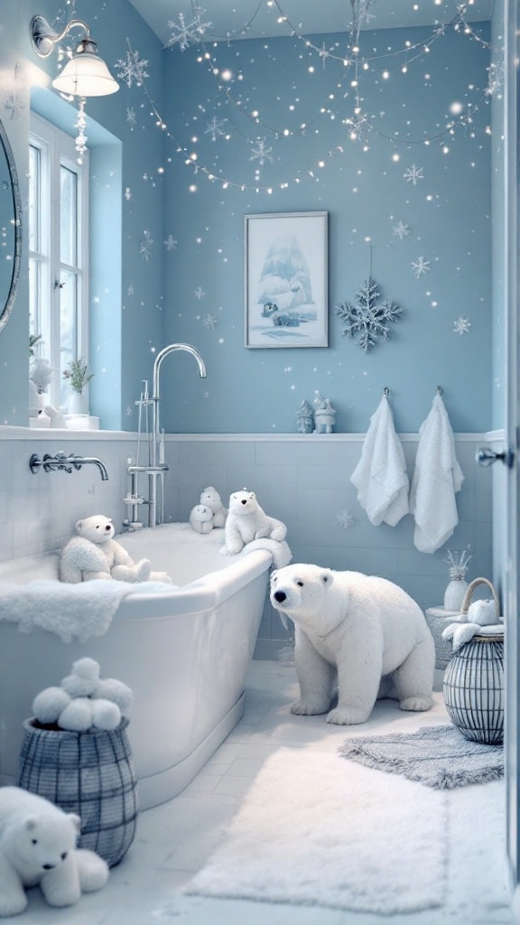 Polar Bear Winter Wonderland