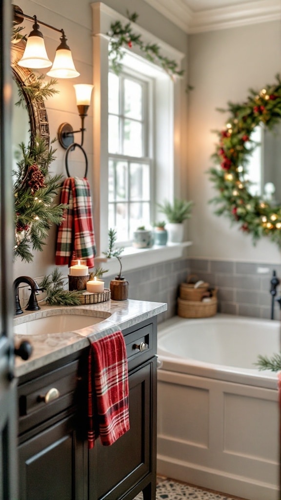 Plaid and Evergreen Pairing