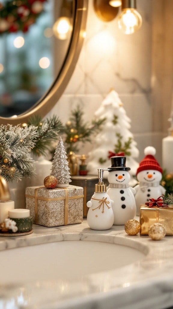 Festive Soap Dispensers