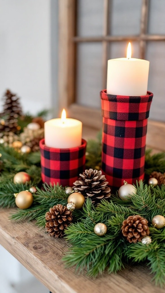 Plaid and Pine Delight