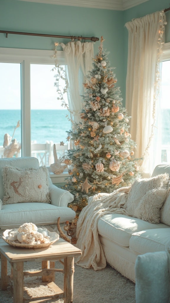 Coastal Christmas Oasis