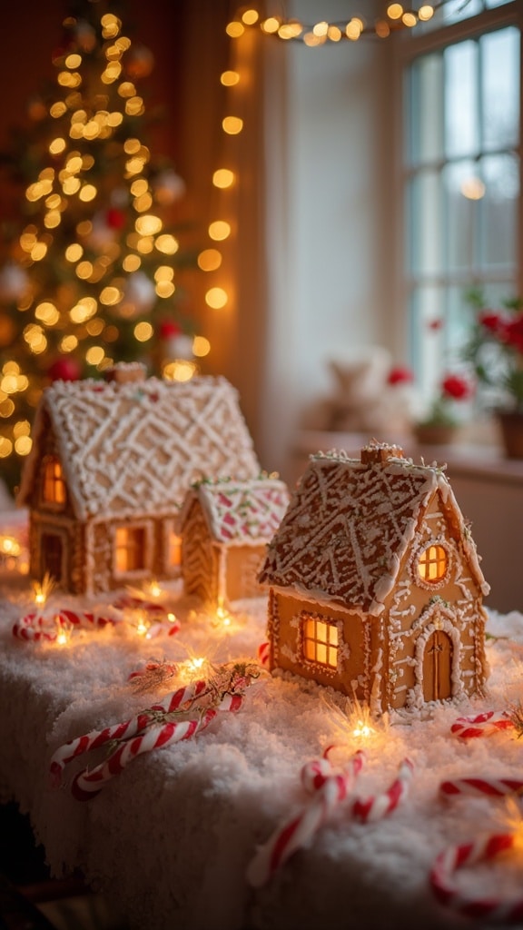 Gingerbread House Buffet Decor