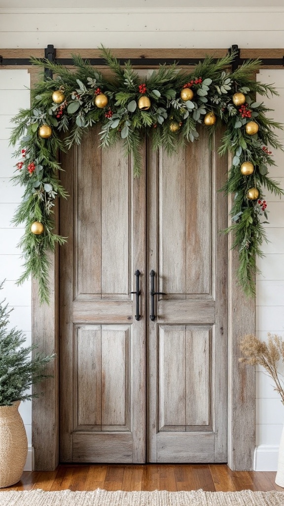 Eucalyptus and Pine Wall Garland