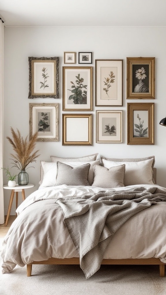 Antique-Inspired Gallery Wall