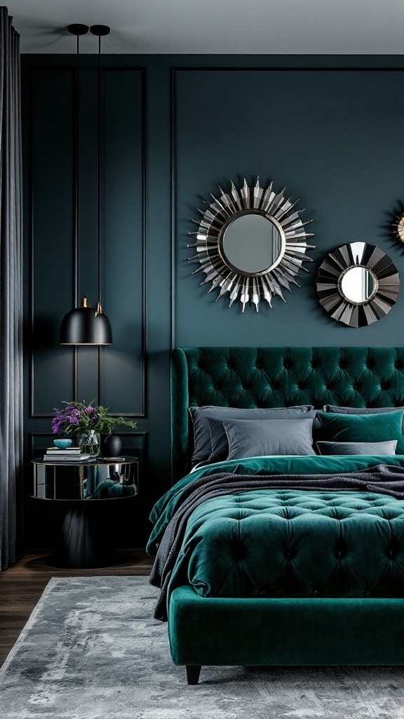 Midnight Jewel Tones