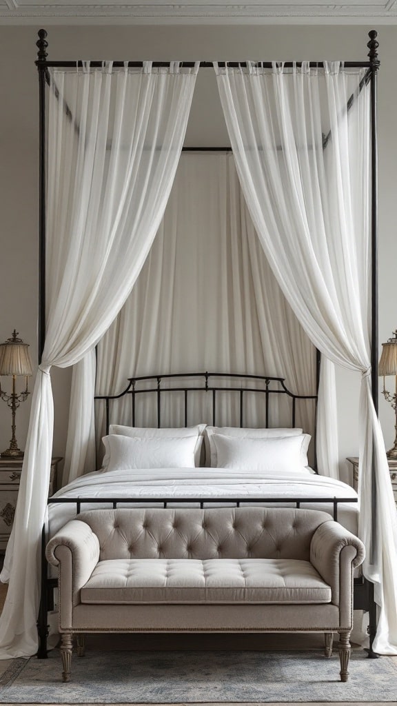 Vintage Luxury with Canopy Beds