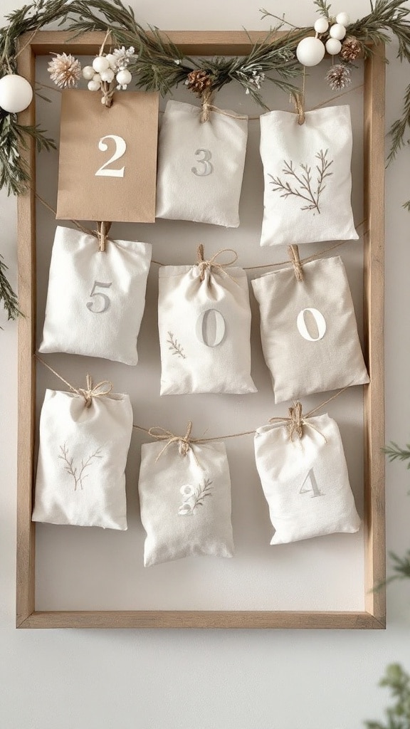 Neutral Advent Displays