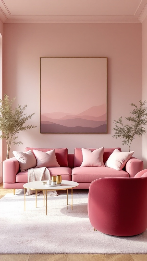 Monochromatic Pink Oasis