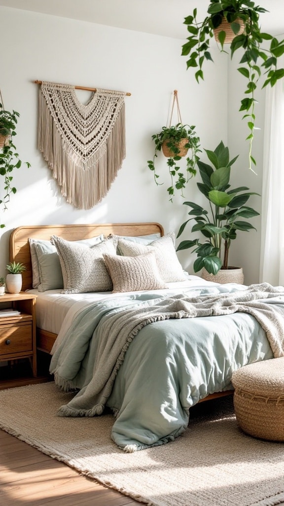 Boho Farmhouse Sage Green Accents