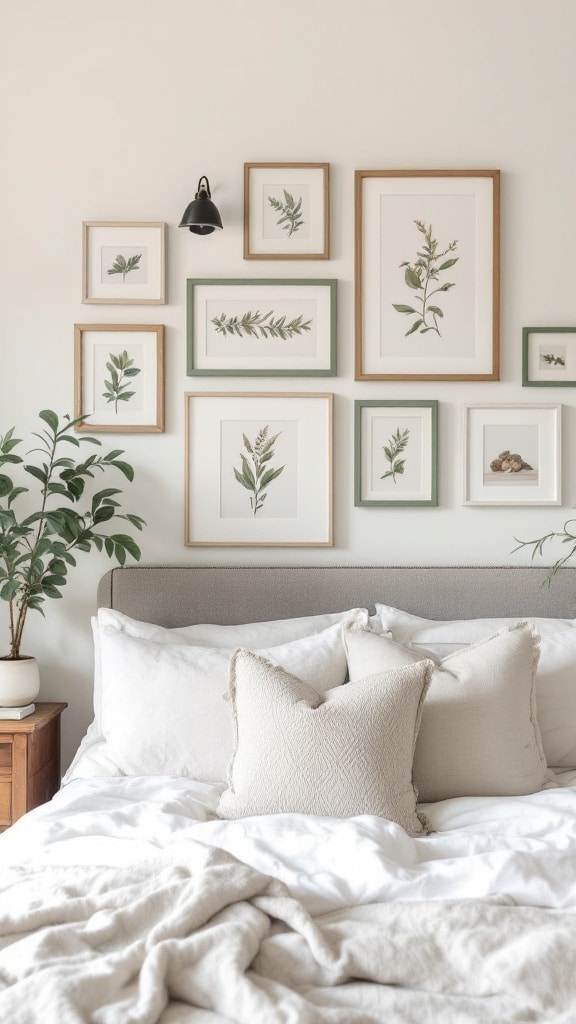 Sage Green Gallery Wall