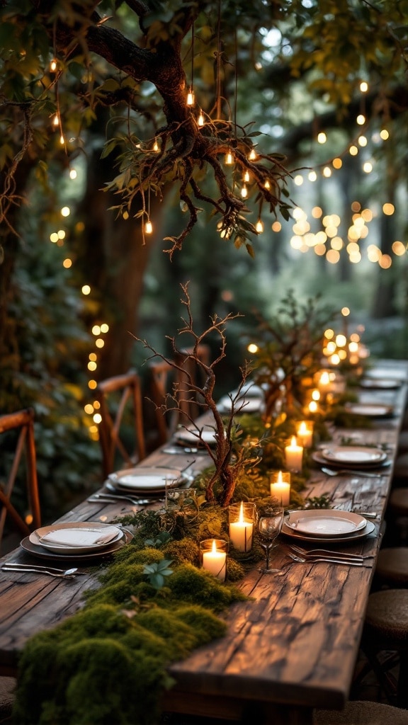 Enchanted Forest with Soft Greenery