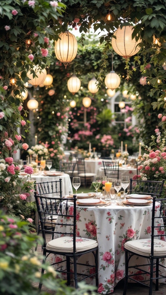 Garden Party with a Whimsical Twist