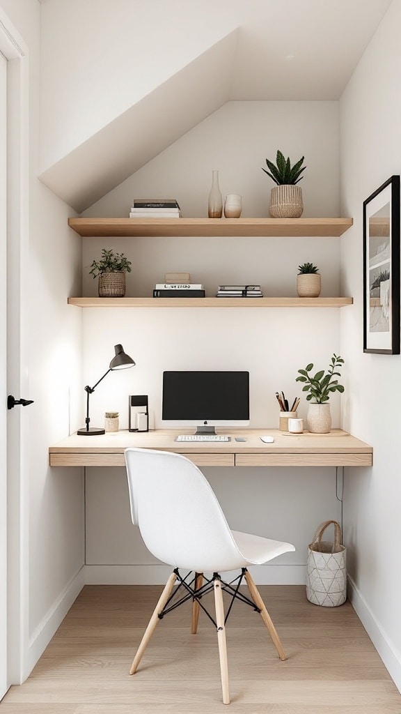 Compact Home Office Nook