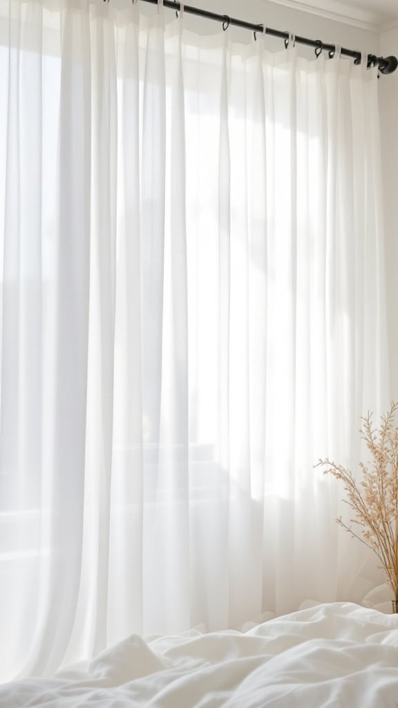 Lightweight Curtains for Airiness