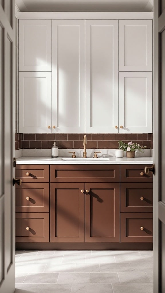 Dual-Tone Cabinetry