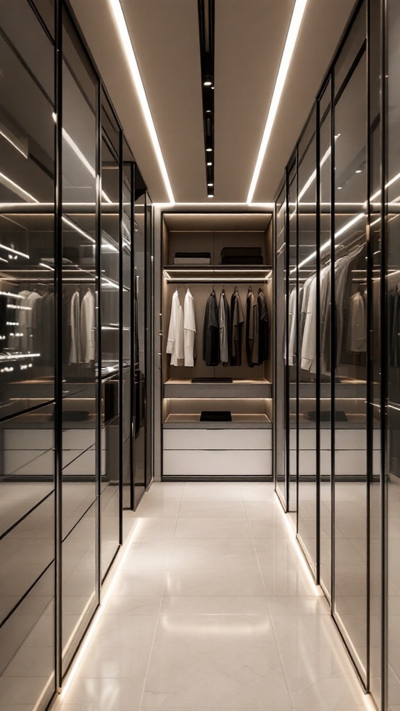 High-Tech Smart Closet