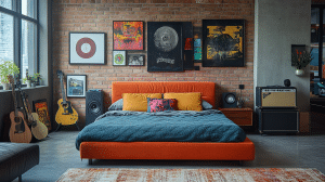 street style bedroom