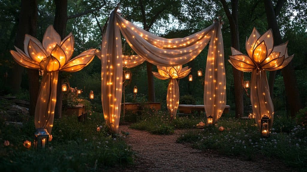 garden party decor