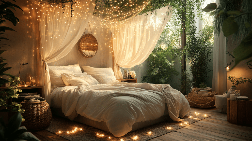 summer bedroom decor