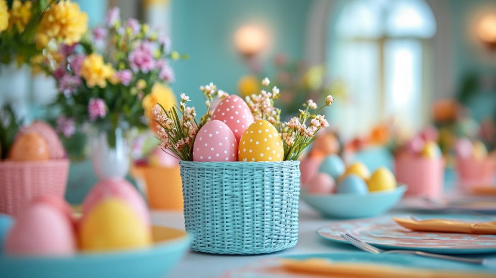 easter table decorations