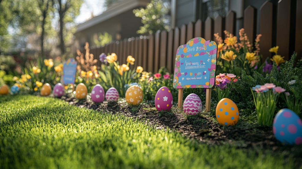 easter yard decorations