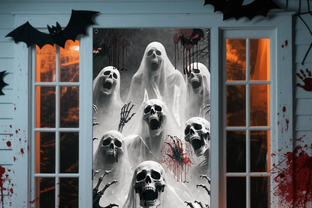 halloween door decorations
