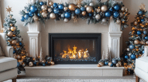 christmas fireplace decor