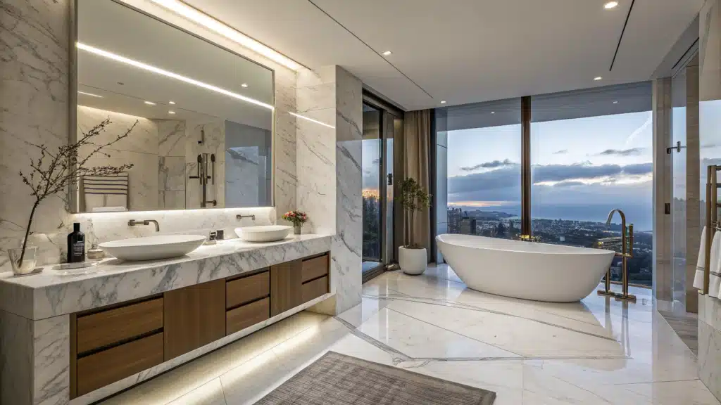 modern luxury bathroom