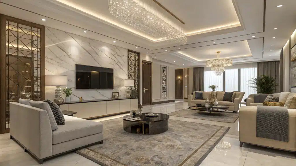 modern luxury living room