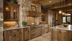 rustic kitchen cabinets