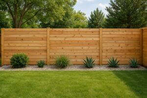 backyard fence ideas